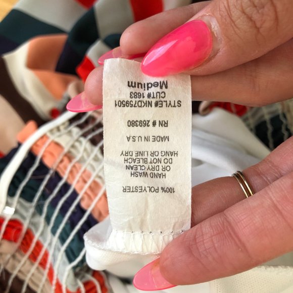 Newbury Kustom Rainbow Striped Maxi Dress - Picture 8 of 8